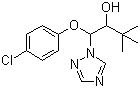 Triadimenol molecular structure (CAS 55219-65-3)