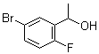 5-Bromo-2-fluoro-alpha-methylbenzenemethanol molecular structure (CAS 552331-15-4)