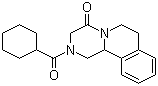 Praziquantel molecular structure (CAS 55268-74-1)