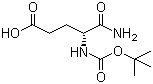structure of CAS# 55297-72-8, Boc-D-isoglutamine;Boc-D-isogln-OH; Boc-D-Glu-NH2