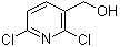 2,6-Dichloropyridine-3-methanol molecular structure (CAS 55304-90-0)