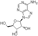 阿糖腺苷分子结构 (CAS 5536-17-4)