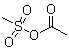 乙酰基甲磺酸酯分子结构 (CAS 5539-53-7)