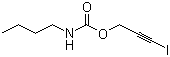 结构式 CAS# 55406-53-6, 丁基氨基甲酸碘代丙炔酯; 碘代丙炔基丁基氨基甲酸酯