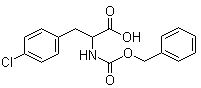 4-Chloro-N-[(phenylmethoxy)carbonyl]-DL-phenylalanine molecular structure (CAS 55478-54-1)