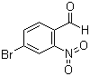 structure of CAS# 5551-12-2, 4-Bromo-2-nitrobenzaldehyde