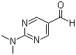 结构式 CAS# 55551-49-0, 2-二甲基氨基嘧啶-5-甲醛