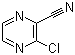 2-氯-3-氰基吡嗪分子结构 (CAS 55557-52-3)