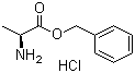 L-丙氨酸苄酯盐酸盐分子结构 (CAS 5557-83-5)