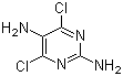 结构式 CAS# 55583-59-0, 2,5-二氨基-4,6-二氯嘧啶