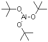 Tris(2-methyl-2-propanolato)aluminum molecular structure (CAS 556-91-2)