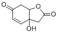 3a-羟基-3,3a,7,7a-四氢苯并呋喃-2,6-二酮分子结构 (CAS 55604-88-1)