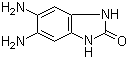 structure of CAS# 55621-49-3, 5,6-Diamino-1,3-dihydro-2H-benzoimidazol-2-one