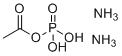 Acetic phosphoric anhydride ammonia salt molecular structure (CAS 55660-58-7)