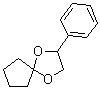 2-Phenyl-1,4-dioxaspiro[4.4]nonane molecular structure (CAS 55668-46-7)