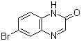 6-溴喹喔啉-2(1H)-酮分子结构 (CAS 55687-34-8)