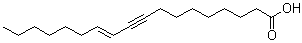 (11E)-11-十八碳烯-9-炔酸分子结构 (CAS 557-58-4)