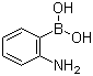 2-氨基苯硼酸分子结构 (CAS 5570-18-3)