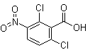 2,6-二氯-3-硝基苯甲酸分子结构 (CAS 55775-97-8)