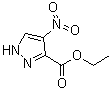 4-Nitro-1H-pyrazole-3-carboxylic acid ethyl ester molecular structure (CAS 55864-87-4)