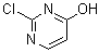 structure of CAS# 55873-09-1, 2-Chloro-4-hydroxypyrimidine;2-Chloro-4(3H)-pyrimidinone