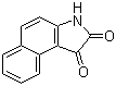 4,5-苯并靛红分子结构 (CAS 5588-87-4)
