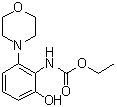 [2-羟基-6-(4-吗啉基)苯基]氨基甲酸乙酯分子结构 (CAS 55898-77-6)