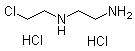 N-(2-氯乙基)-1,2-乙二胺二盐酸盐分子结构 (CAS 5590-29-4)
