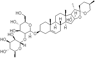 structure of CAS# 55916-51-3, Polyphyllin VI