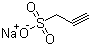 Sodium propynesulfonate molecular structure (CAS 55947-46-1)