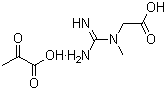 丙酮酸肌酸盐分子结构 (CAS 55965-97-4)