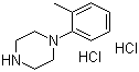 1-(2-Methylphenyl)piperazine dihydrochloride molecular structure (CAS 55974-34-0)