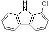 1-氯-9H-咔唑分子结构 (CAS 5599-70-2)