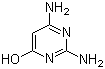 2,4-Diamino-6-hydroxypyrimidine molecular structure (CAS 56-06-4)