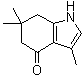 structure of CAS# 56008-20-9, 1,5,6,7-Tetrahydro-3,6,6-trimethyl-4H-indol-4-one