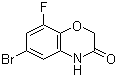 structure of CAS# 560082-53-3, 6-Bromo-8-fluoro-2H-benzo[b][1,4]oxazin-3(4H)-one