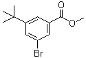 5-叔丁基-3-溴苯甲酸甲酯分子结构 (CAS 560131-64-8)
