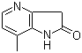 1,3-Dihydro-7-methyl-2H-pyrrolo[3,2-b]pyridin-2-one molecular structure (CAS 56057-25-1)