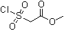 (Methoxycarbonyl)methanesulfonyl chloride molecular structure (CAS 56146-83-9)