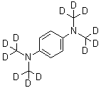 N,N,N',N'-四(三氘甲基)-1,4-苯二胺分子结构 (CAS 56153-66-3)