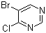 structure of CAS# 56181-39-6, 4-Chloro-5-bromopyrimidine;5-Bromo-4-chloropyrimidine