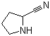 2-吡咯烷甲腈分子结构 (CAS 5626-49-3)