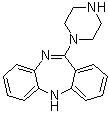 structure of CAS# 56296-18-5, 11-Piperazinyldibenzo[b,e][1,4]diazepine