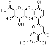 structure of CAS# 56317-12-5, Luteolin 3'-O-galacturonide