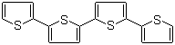 structure of CAS# 5632-29-1, 2,2':5',2'':5'',2'''-Quaterthiophene;2,2':5',2'':5'',2'''-Tetrathiophene; NSC 700135; Quaterthiophene; Tetrathiophene