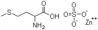 Zinc methionine sulfate molecular structure (CAS 56329-42-1)
