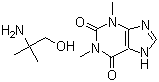 安布茶碱分子结构 (CAS 5634-34-4)