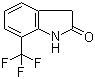 structure of CAS# 56341-40-3, 7-Trifluoromethyloxindole;7-(Trifluoromethyl)indolin-2-one