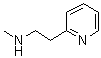 N-Methyl-2-pyridineethanamine molecular structure (CAS 5638-76-6)