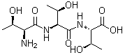 L-Threonyl-L-threonyl-L-threonine molecular structure (CAS 56395-09-6)